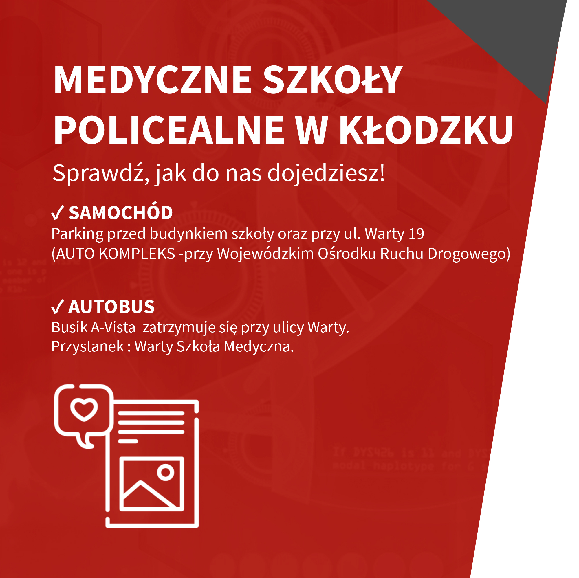 Sprawdź, jak do nas dojedziesz!