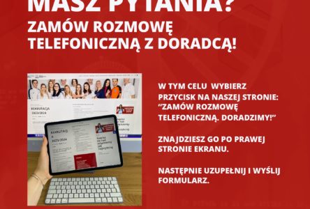 Zamów rozmowę telefoniczną. Doradzimy!