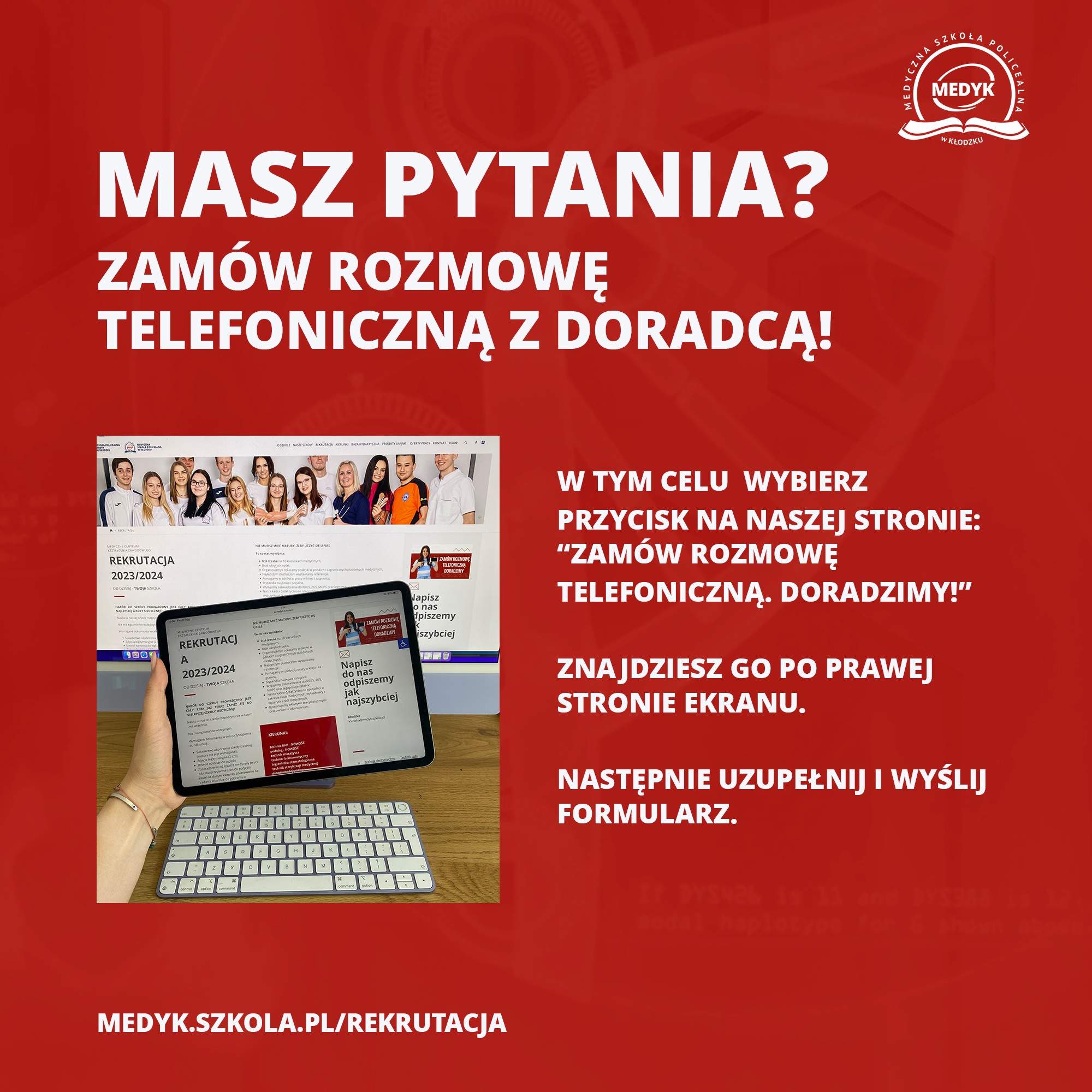 Zamów rozmowę telefoniczną. Doradzimy!