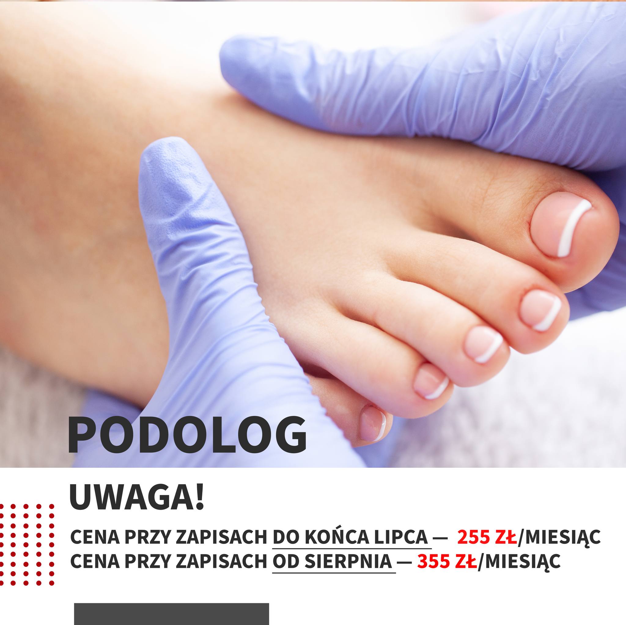 Kierunku Podolog w Medycznych Szkołach Policealnych