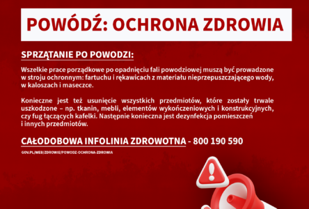 Powódź – ochrona zdrowia