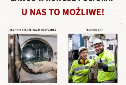 Zawód w rok lub półtora? U nas to możliwe!