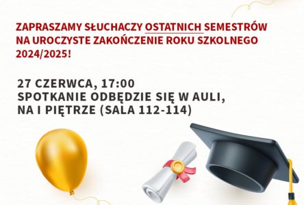 Ale ten czas leci! Już za kilka tygodni kończymy rok szkolny 2024/2025…